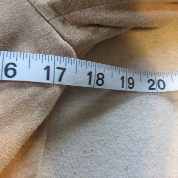 Womens Vtg Eddie Bauer Seattle Suede Washable Leather Jacket Sz XS - Picture 5 of 7